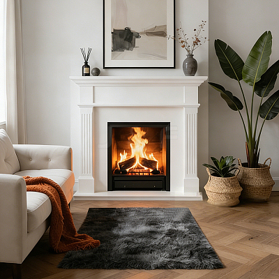 Polyester Fiber Rugs DIY-WH20007-837B-1