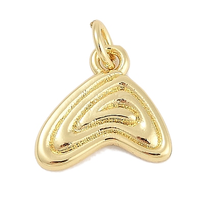 Rack Plating Brass Charms KK-Q028-41G-1