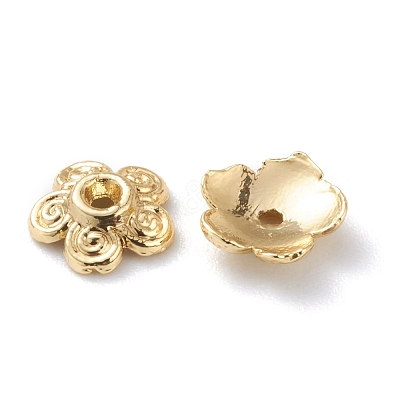 Alloy Bead Caps PALLOY-A067-01G-1