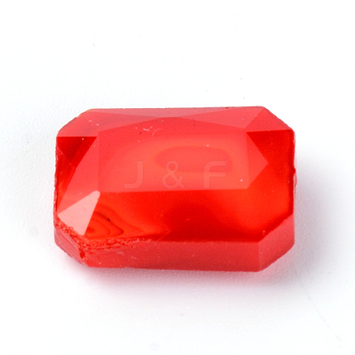 Opaque Solid Color Glass Beads GLAA-WH0025-58F-1