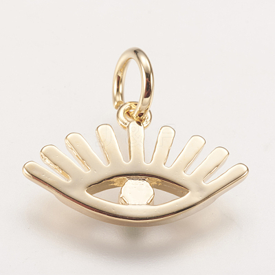 Brass Pendants KK-I613-26G-03-1