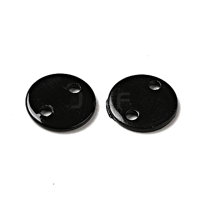 Spray Painted 201 Stainless Steel Connector Charms STAS-G304-23C-1
