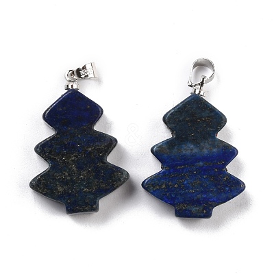 Natural Lapis Lazuli Pendants G-A203-01C-P-1