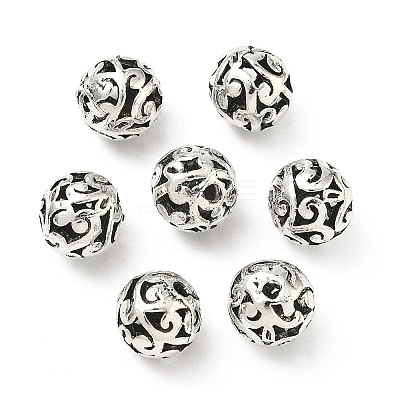 Alloy Filigree Beads X-PALLOY-L118-04-1