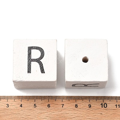 Wood European Beads LS-WOOD-I014-02R-1