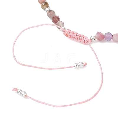 Natural & Synthetic Gemstone Beads Braided Beaded Bracelets for Women BJEW-JB13434-1