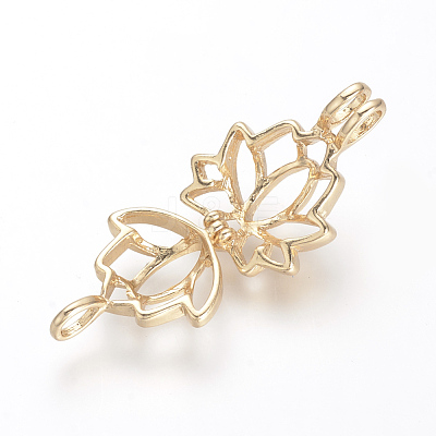 Alloy Diffuser Locket Pendants PALLOY-S062-40G-1