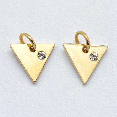 316 Surgical Stainless Steel Pendants STAS-J038-07G-1
