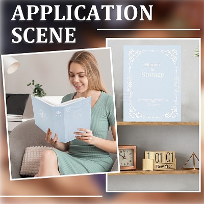 Paper Cover Interstitial Album Book AJEW-CP0011-01A-1