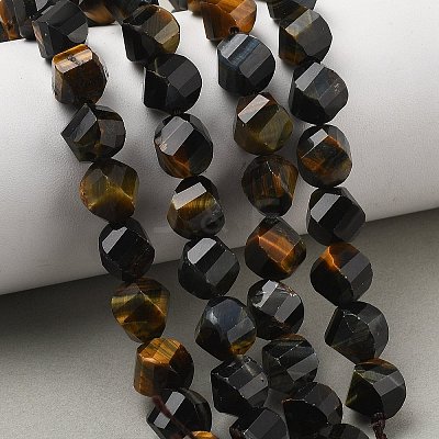 Natural Tiger Eye Beads Strands G-C267-B14-1