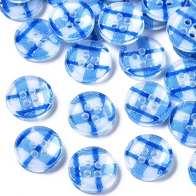 Resin Buttons BUTT-N017-01D-1