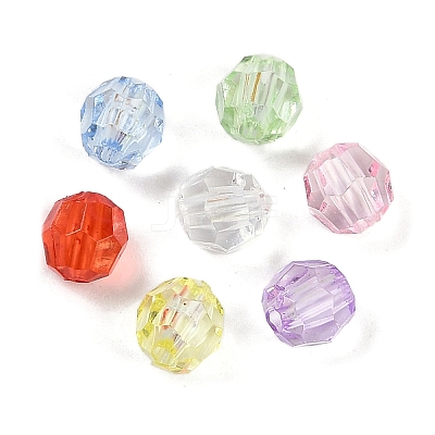 Transparent Acrylic Beads OACR-Q015-03A-1