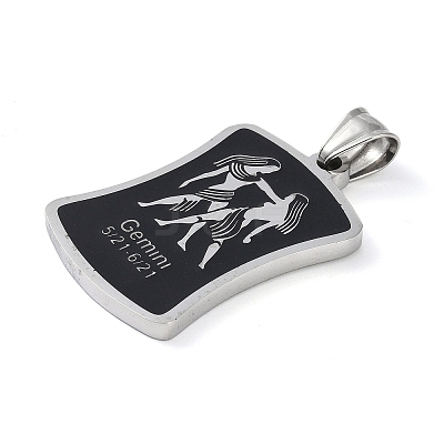 304 Stainless Steel Pendants STAS-O008-01E-1