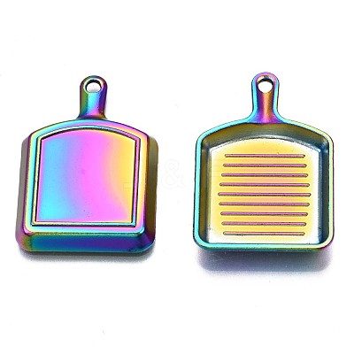 Rainbow Color Alloy Pendants PALLOY-N156-154-NR-1