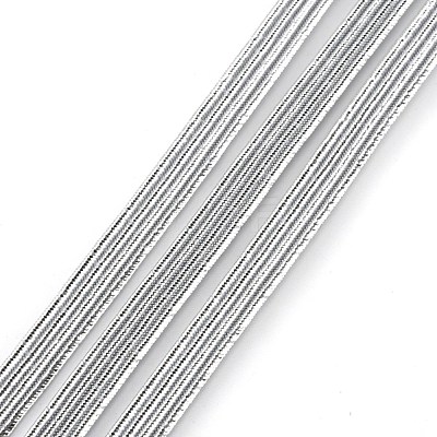 Flat Elastic Cord/Band EC-WH0020-04B-1