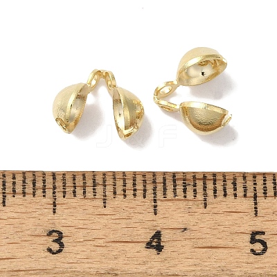 Brass Bead Tips KK-K383-06D-G-1