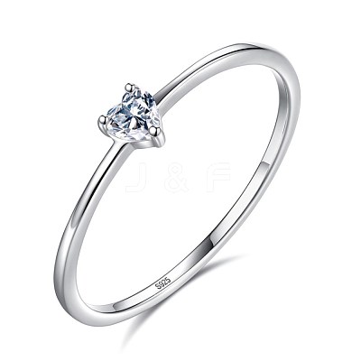 925 Sterling Silver Finger Rings RJEW-BB35547-9P-1