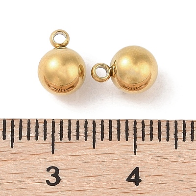 Ion Plating(IP) 304 Stainless Steel Charms STAS-G336-04D-G-1