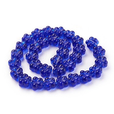 Handmade Lampwork Beads Strands LAMP-P051-F01-1
