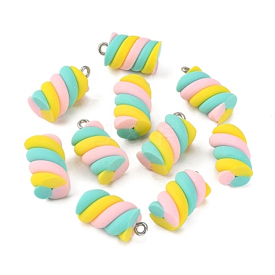 Handmade Polymer Clay Charms LS-X-CLAY-T016-83B-1