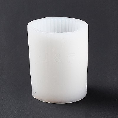 DIY Striped Pillar Candle Silicone Molds LS-SIMO-P001-01C-1