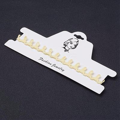 Cloth Gothic Choker Necklaces NJEW-E085-29B-1