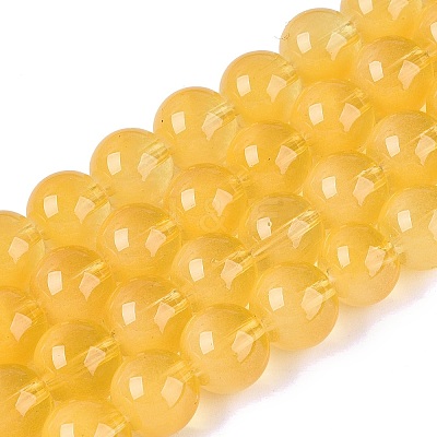 Acrylic Imitation Cat Eye Beads Strands OACR-Q197-01C-16-1
