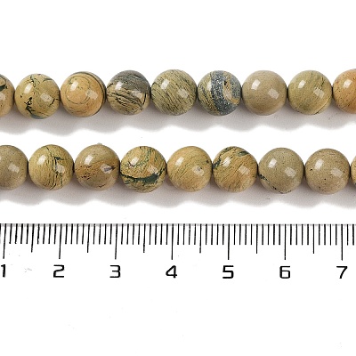 Natural Verdite Stone Beads Strands G-P530-B07-03-1