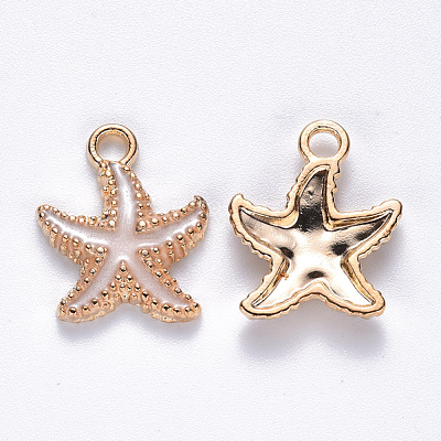 Alloy Enamel Pendants X-ENAM-S121-023D-1