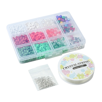 DIY Christmas Bracelet Making Kit DIY-YW0006-86-1