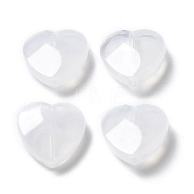 Transparent Acrylic Imitation Shell Beads OACR-P018-01-1