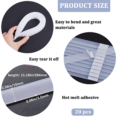 Hot Melt Glue Strips for Bookbinding FIND-WH0418-77A-1