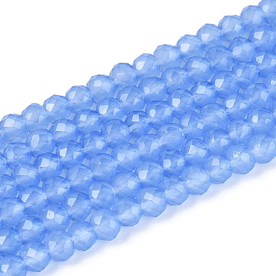 Imitation Jade Glass Beads Strands GLAA-T028-3mm-11L-1
