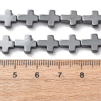 Non-magnetic Synthetic Hematite Beads Strands G-P218-17-08-1