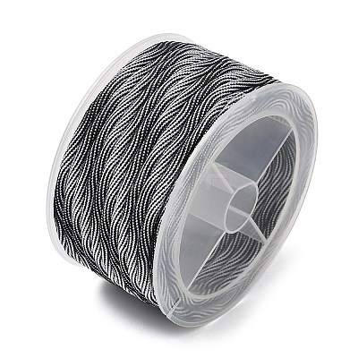 6.7M Braided Nylon Twisted Round Cord NWIR-Z004-A12-1