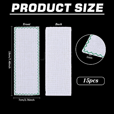 Cotton Bookmarks for Cross Stitch Making DIY-WH0759-26E-1