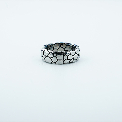 Retro 304 Stainless Steel Finger Rings for Unisex WGBFD20-01-1
