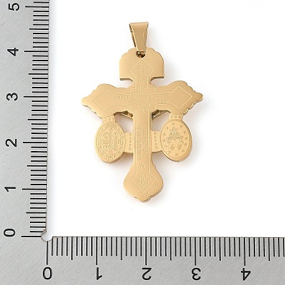 304 Stainless Steel Pendants STAS-C103-02G-02-1