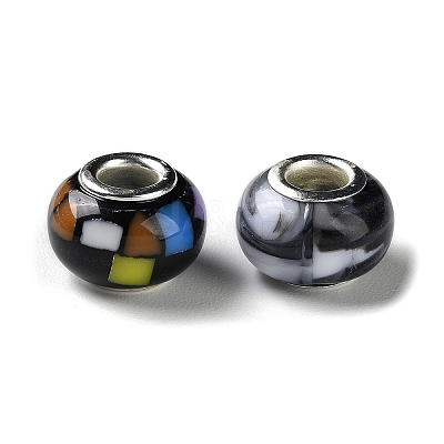 Resin European Beads RESI-G080-01J-1