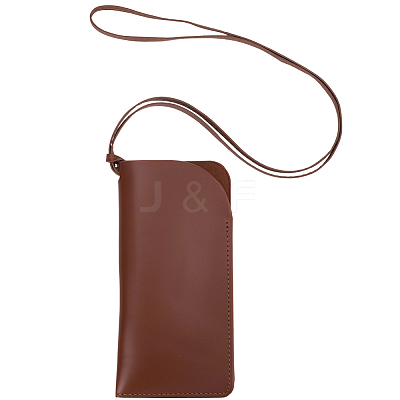 Rectangle PU Leather Eyelasses Case AJEW-WH20130-58A-1