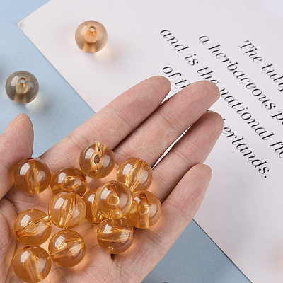 Transparent Acrylic Beads MACR-S370-A16mm-761-1