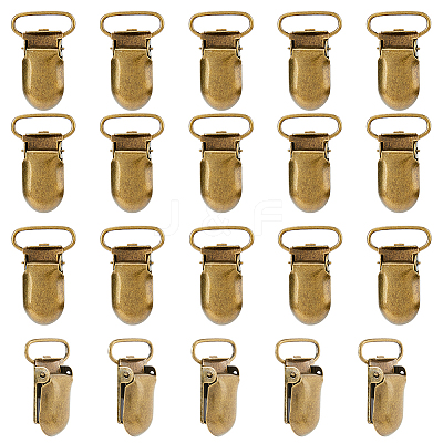 20Pcs Iron Baby Pacifier Clips FIND-FH0012-02AB-1