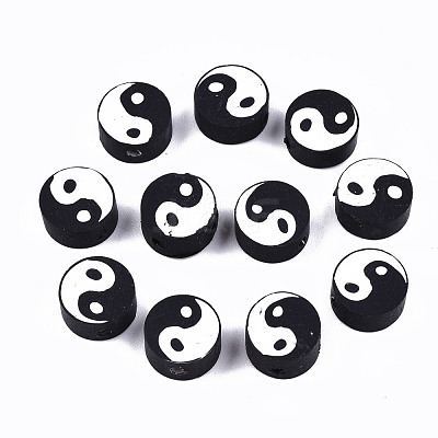 Handmade Polymer Clay Beads X-CLAY-T016-65A-1