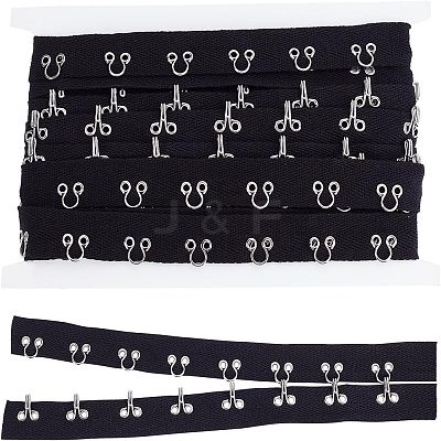 Steel Hook Buckles FIND-WH0082-92B-1