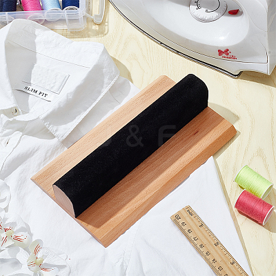 Wooden DIY Clothes Board Pressing AJEW-WH0348-261-1