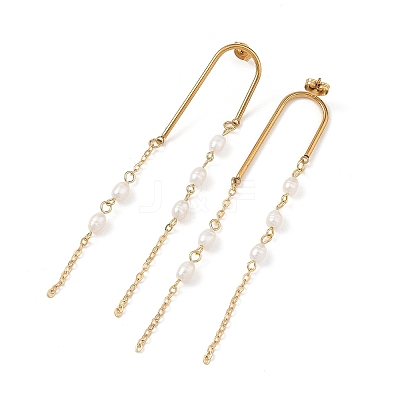 304 Stainless Steel Stud Earrings EJEW-JE07391-1