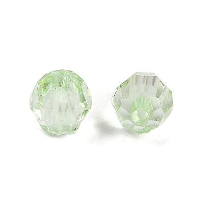 Transparent Acrylic Beads OACR-Q015-03E-1