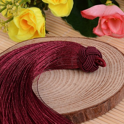 Beautiful Design Nylon Tassel Pendant Decorations NWIR-I007-13-1