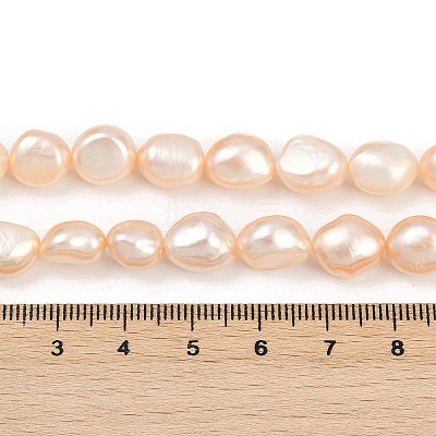 Natural Cultured Freshwater Pearl Beads Strands PEAR-P064-20K-04C-02-1