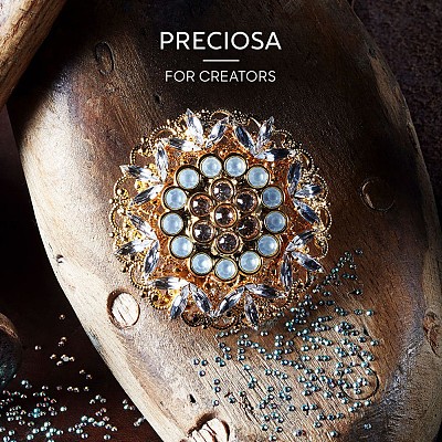 Preciosa® MAXIMA Crystal No Hotfix Flatback Stones Y-PRC-NSS16-00030-455-1